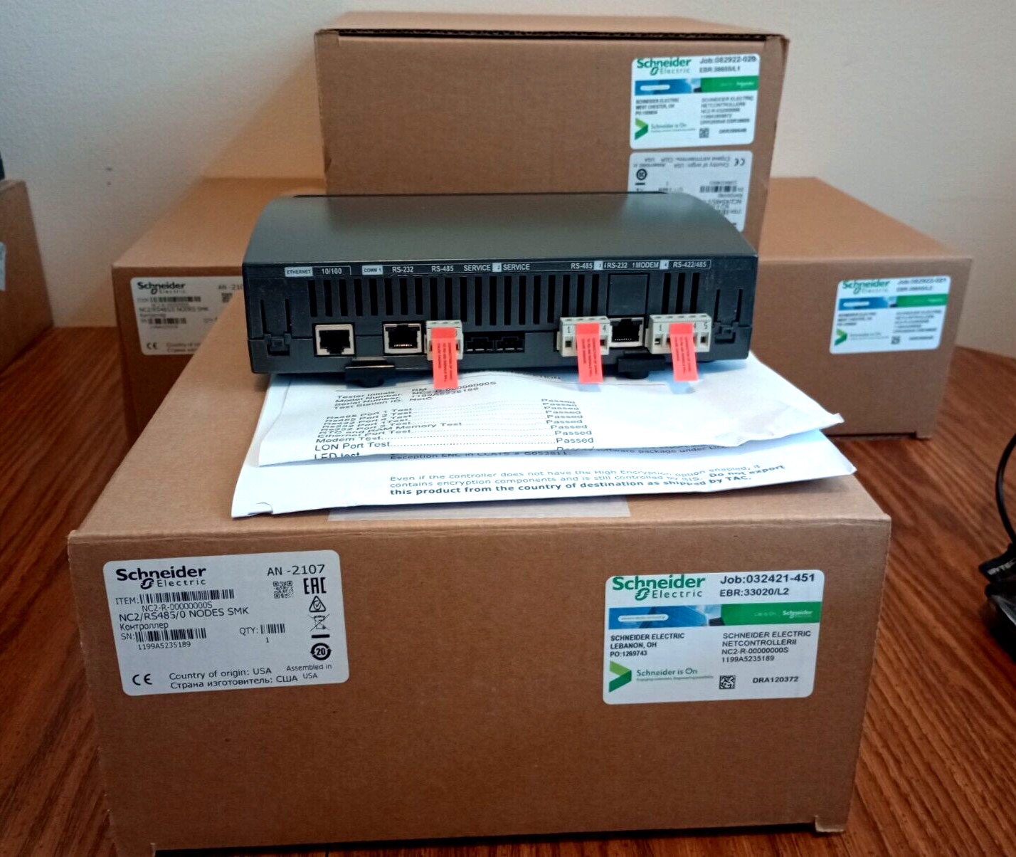 Schneider Electric Andover Continuum NetController II CX9680-S NC2-R-00000000S