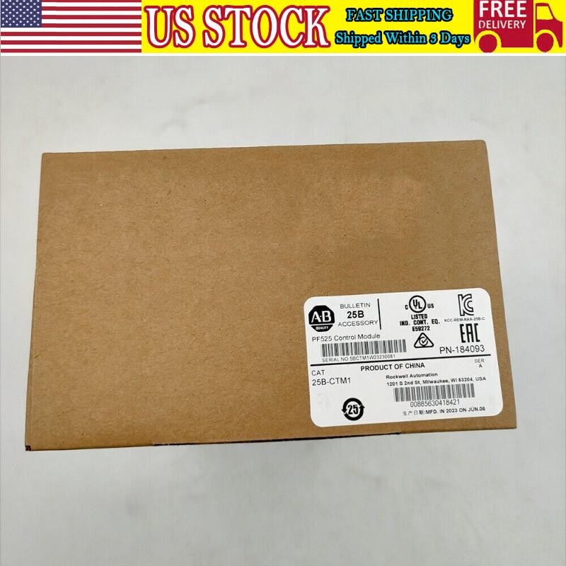25B-CTM1 PowerFlex 525 Control Module New AB Factory Original Sealed Box 25BCTM1