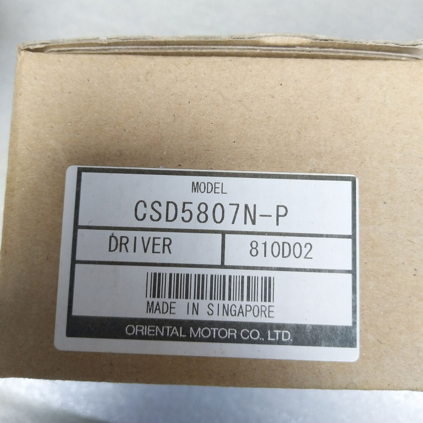 NEW In Box VEXTA Stepper Drives CSD5807N-P 3 Months Warranty