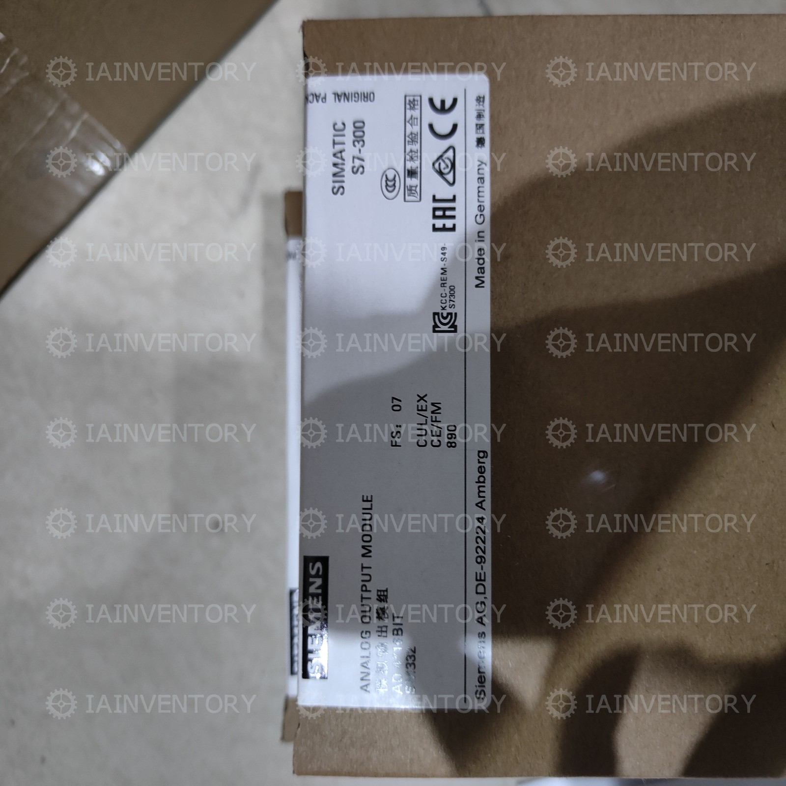 *US Stock* 1pc New sealed 6ES7332-7ND02-0AB0 Siemens 6ES73327ND020AB0 Free Ship