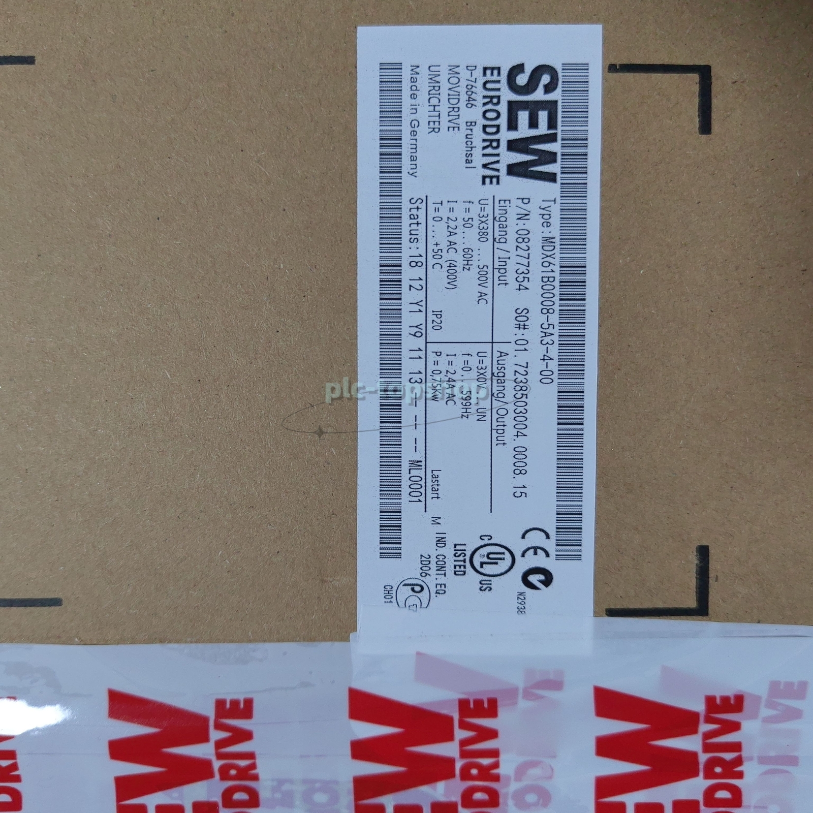 1pc SEW MDX61B0008-5A3-4-00 With Unopened Box PLC