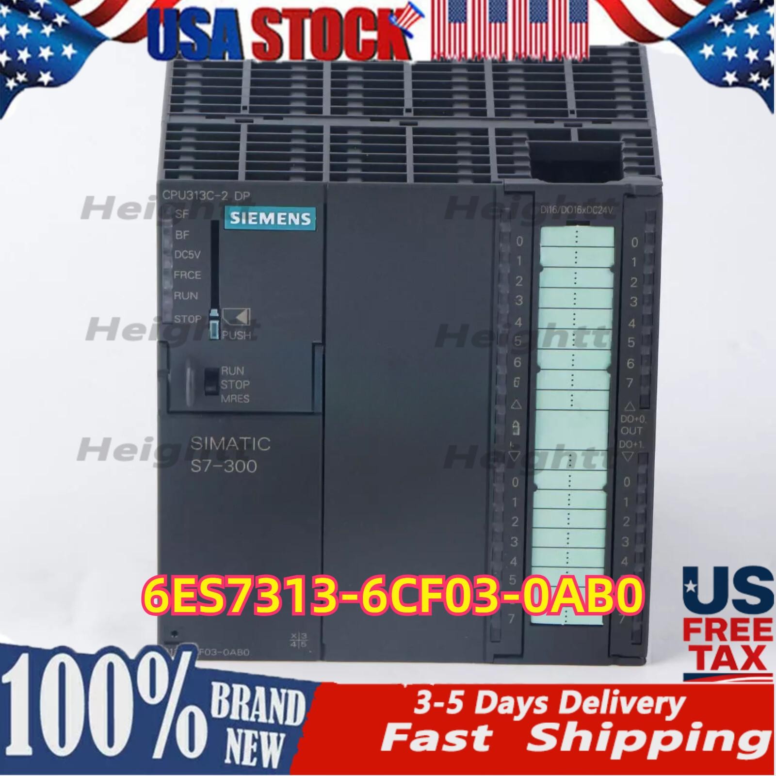 New Siemens 6ES7 313-6CF03-0AB0 6ES7313-6CF03-0AB0 SIMATIC S7-300 CPU 313C-2 DP
