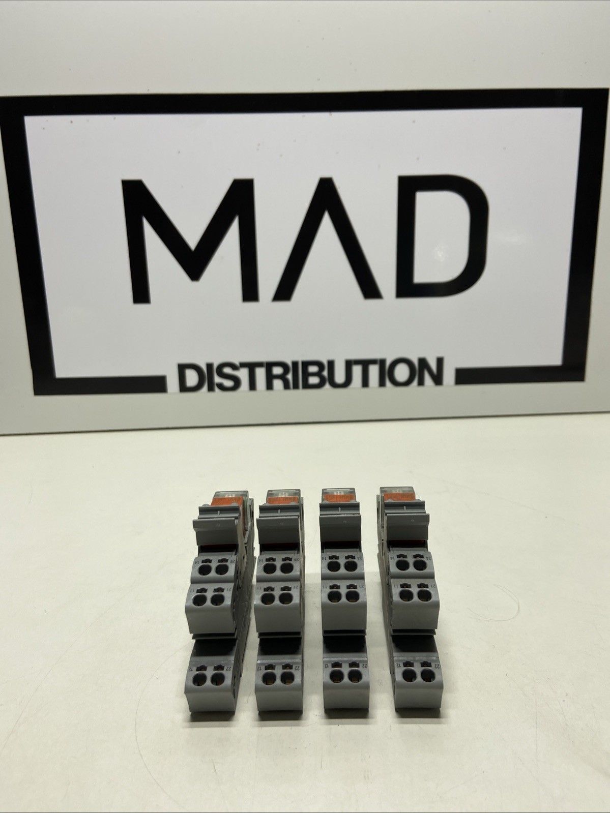 WAGO 788-312 / 788312 DIN RAIL PLUG-IN RELAY. (Lot of 4). NEW. Free Shipping.