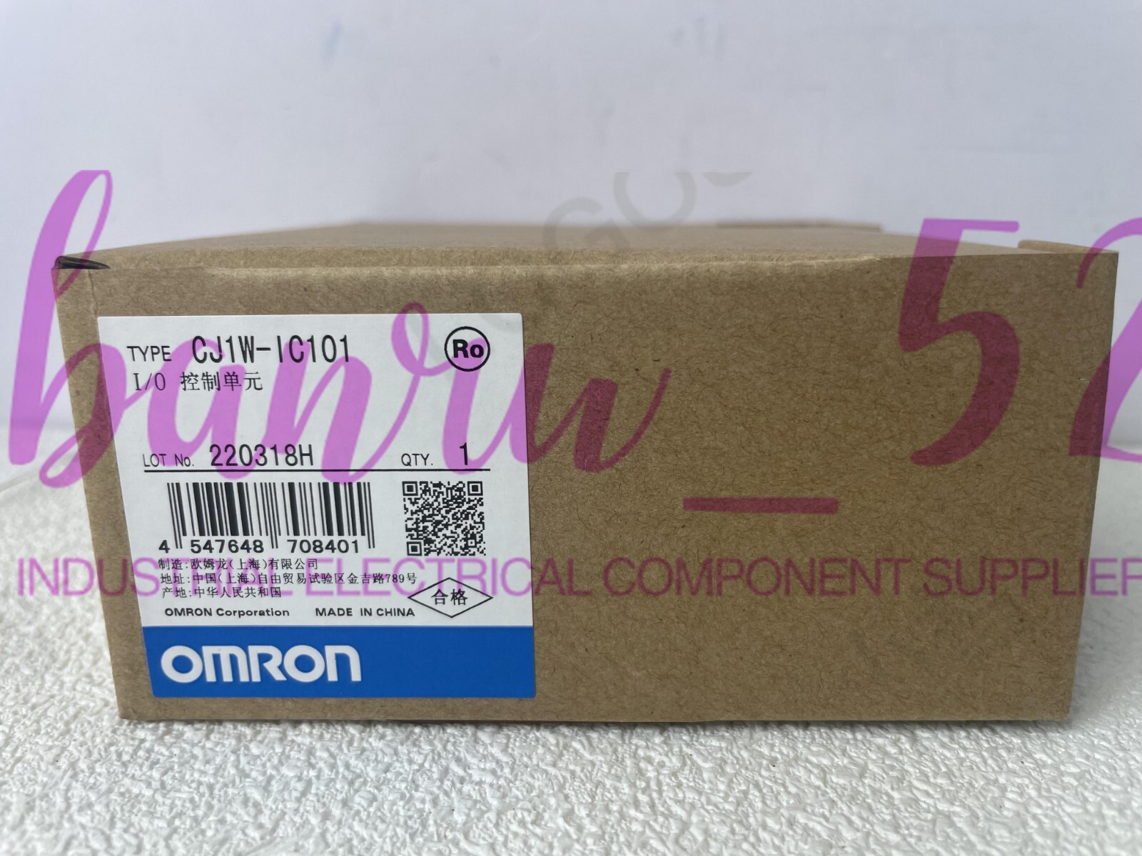 1pcs Omron Brand New CJ1W-IC101 PLC Module New In Box