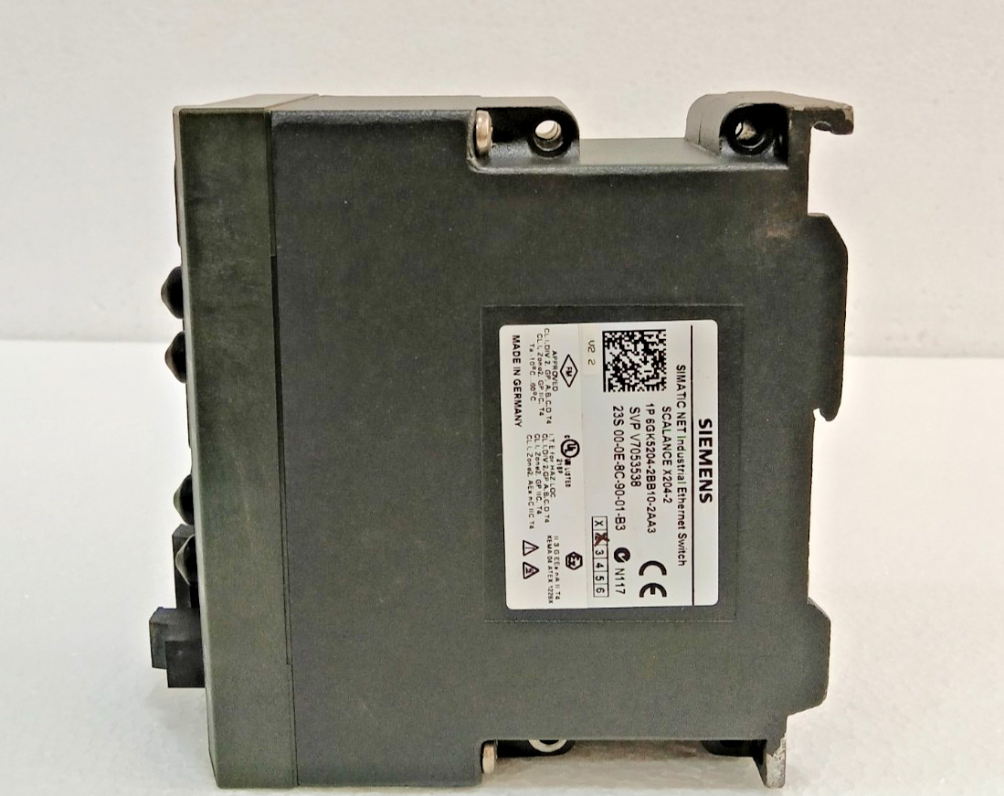 *NEW NO BOX* Siemens 6GK5204-2BB10-2AA3 SCALANCE X204-2 Ethernet Switch