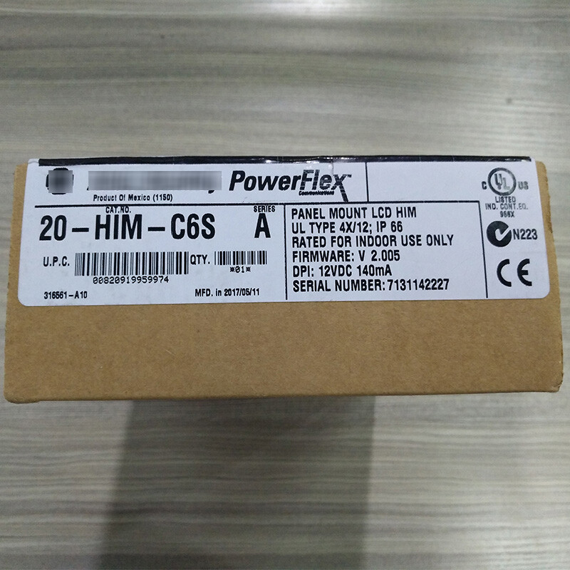 20-HIM-C6S Panel Mount LCD Motor Control 20HIMC6S New Allen-Bradley US Free Tax