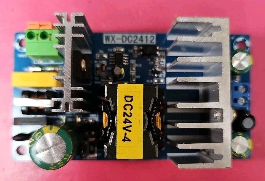 24 Volt DC . POWER SUPPLY.WX-DC2412 SWITCH Mode POWER SUPPLY BOARD