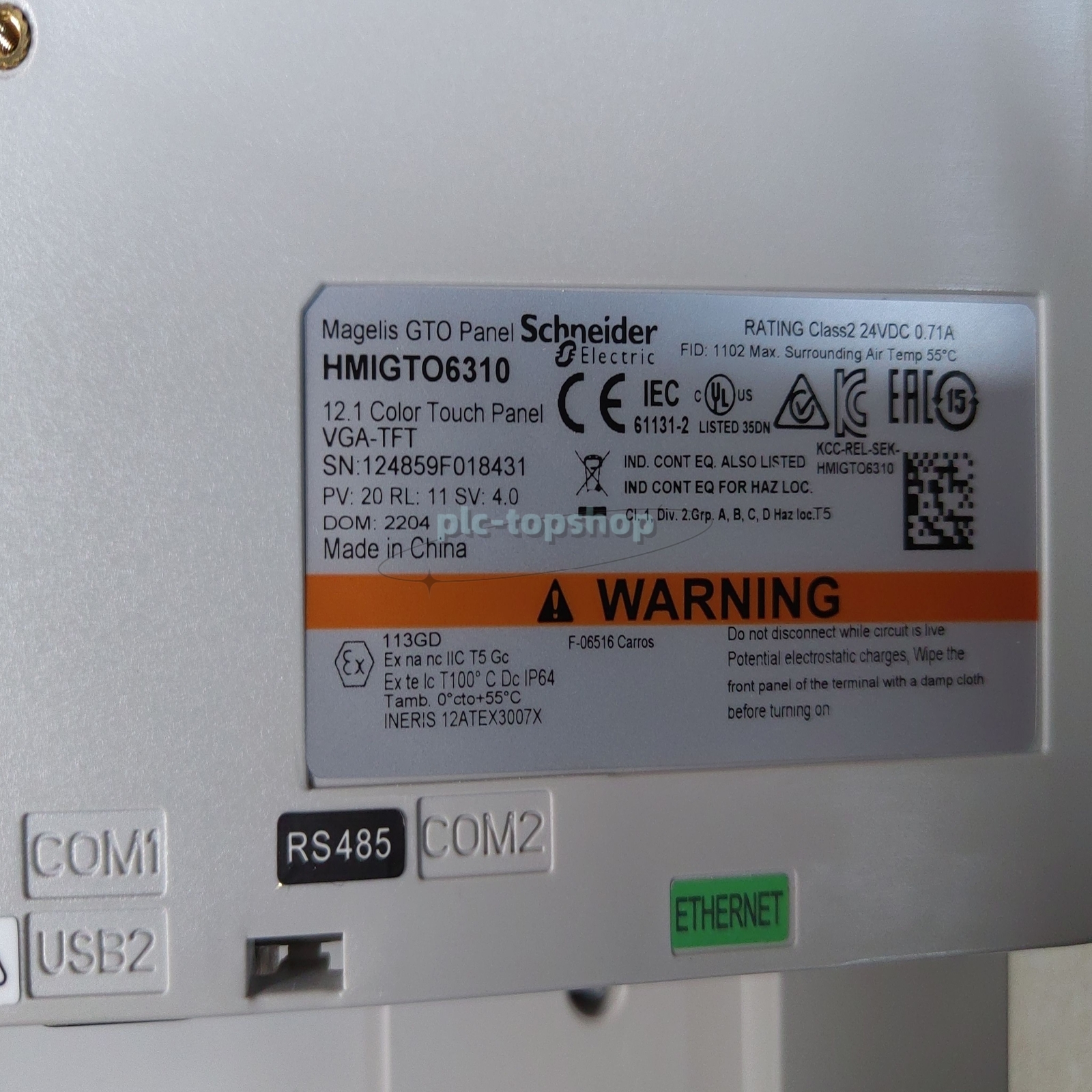 Schneider 1PC New HMIGTO6310-NEW PLC