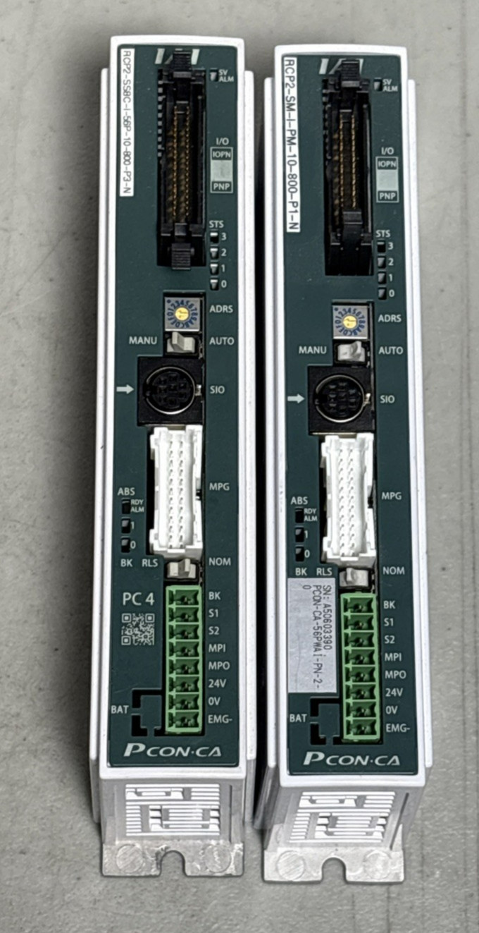(2) IAI PCON-CA-56PWAI-PN-2-0 Robo Cylinder Position Controllers