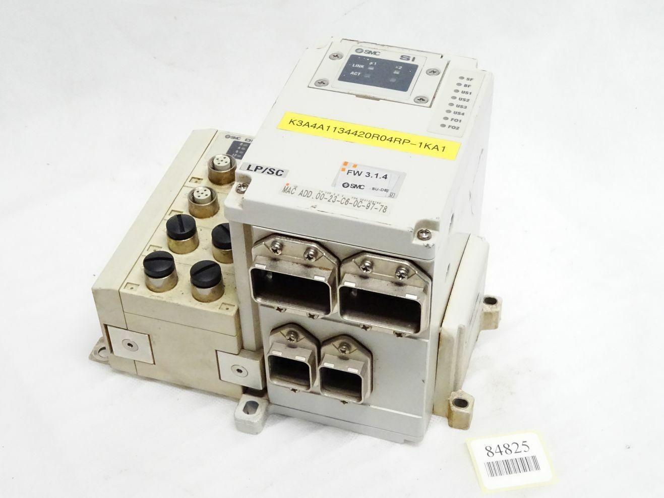 SMC Bus Module EX245-SPR1-X165 + Input Block EX245-DX1-X36