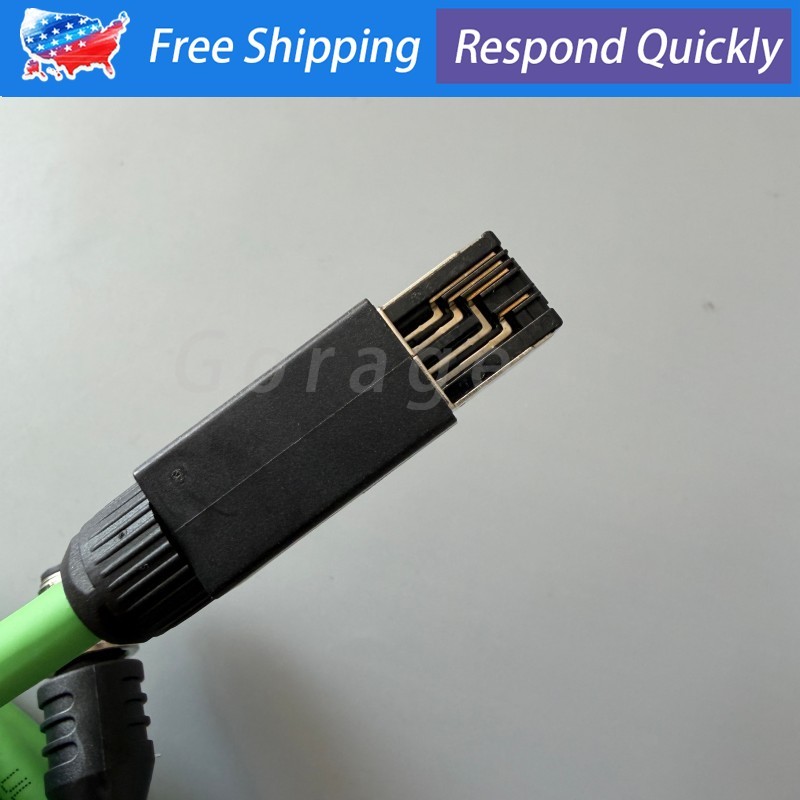 New Ethernet Communication Cordset Cable Line 5M For Keyence OP-87231 OP87231