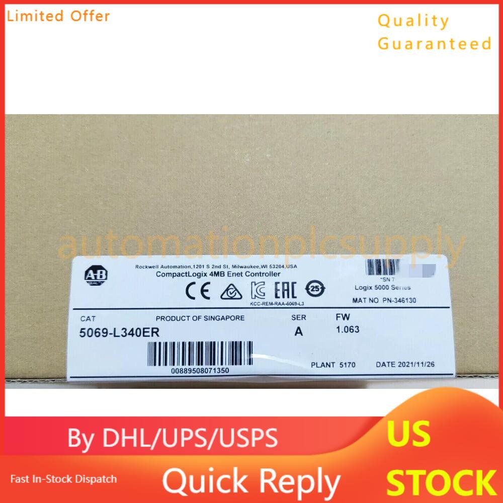 New Factory Sealed AB 5069-L340ER 5069L340ER In Stock US Free Tax