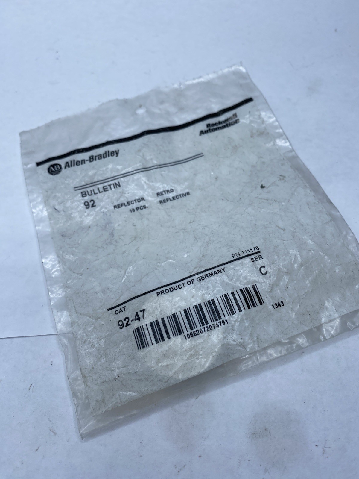 Retro Reflector 1-1/4″ 92-47 Series C New in Bag Sold From USA