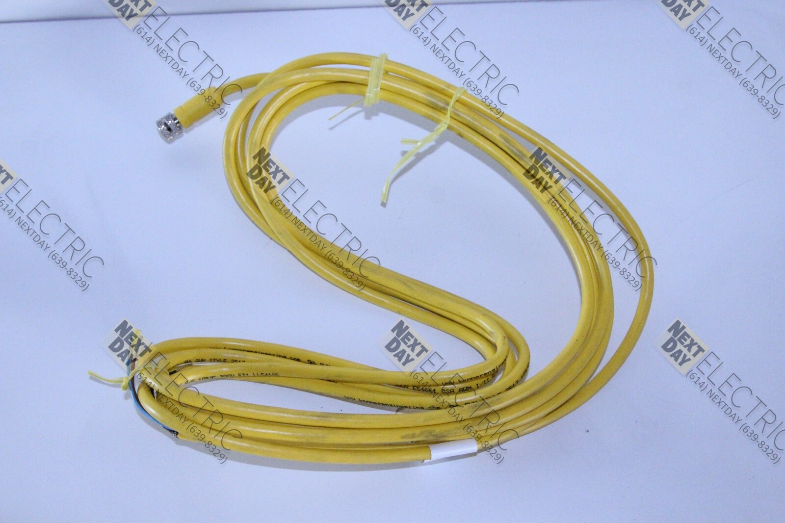 Banner, 46391, QDU-515C, Microscreen Safety Cable Cordset Light Curtain