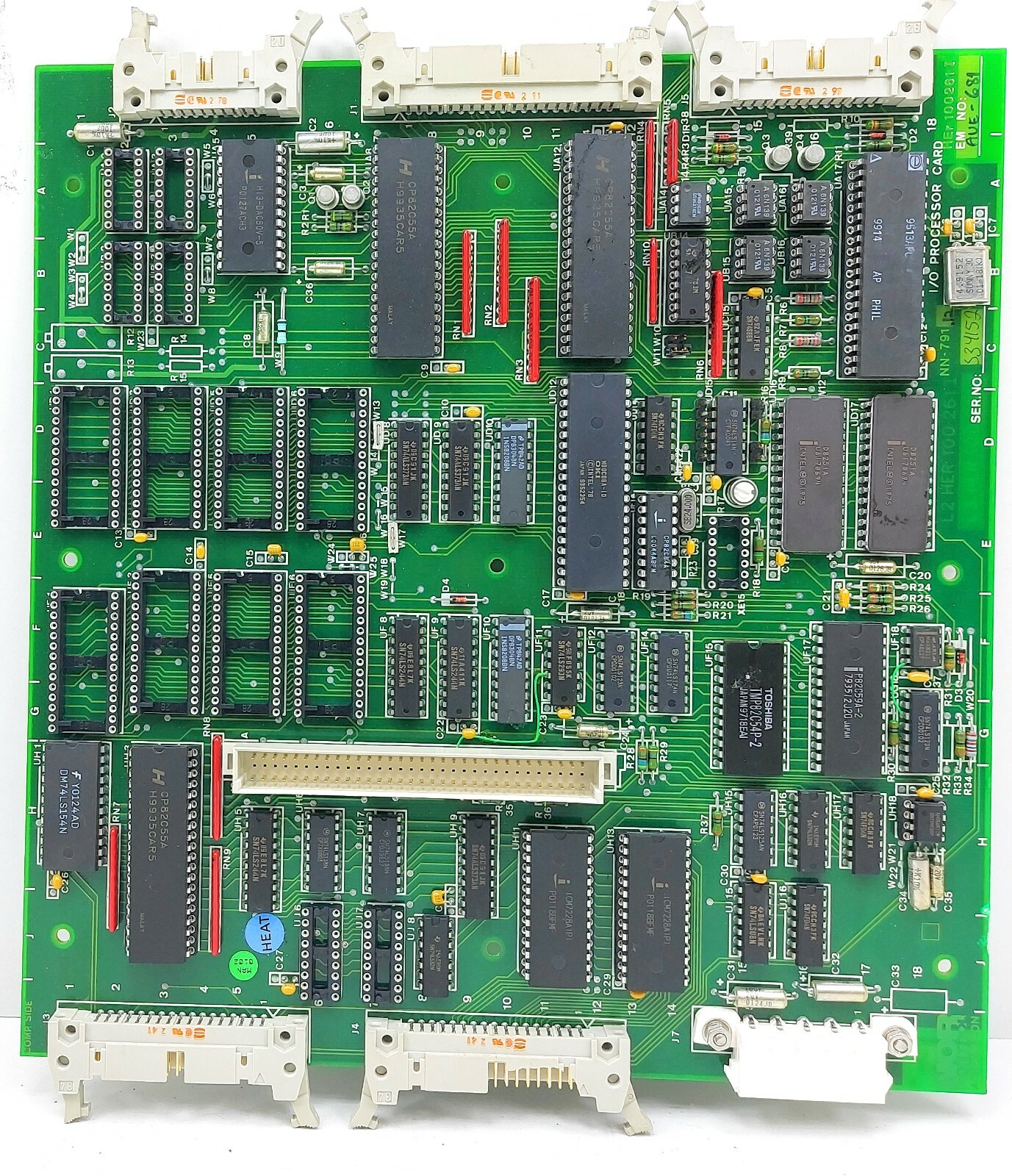 Nor Control NN-791 HEr 100261I I/O Processor Card 6469