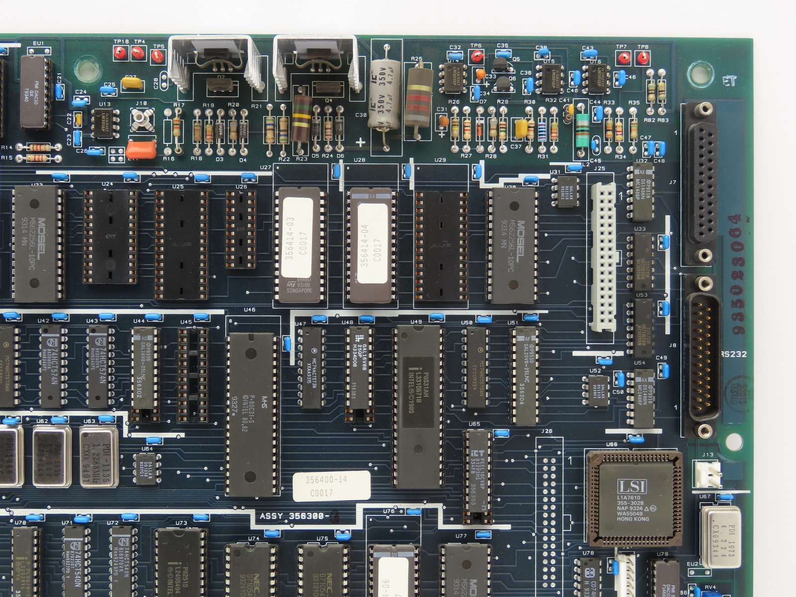 VideoJet Excel Ink Jet Printer Control Panel Mother Board 356400-14