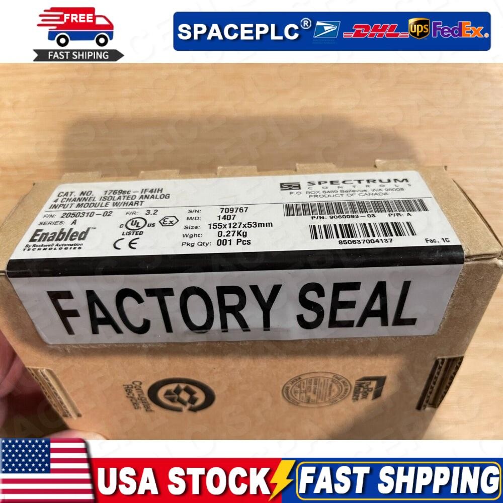 Surpl Spectrum Controls 1769SC-IF4IH /A Compact I/O HART Analog New US Free Tax