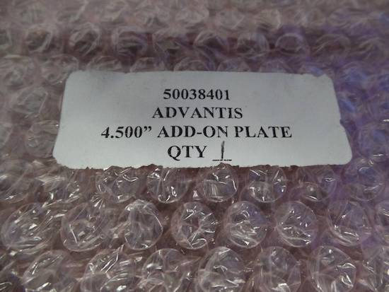 UNIVERSAL INSTRUMENTS 50038401 4.500″ ADD-ON PLATE NEW