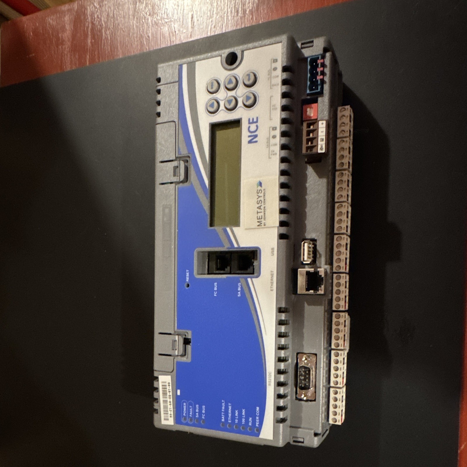 Johnson Controls Metasys NCE PLC Processor Module MS-NCE2566-0