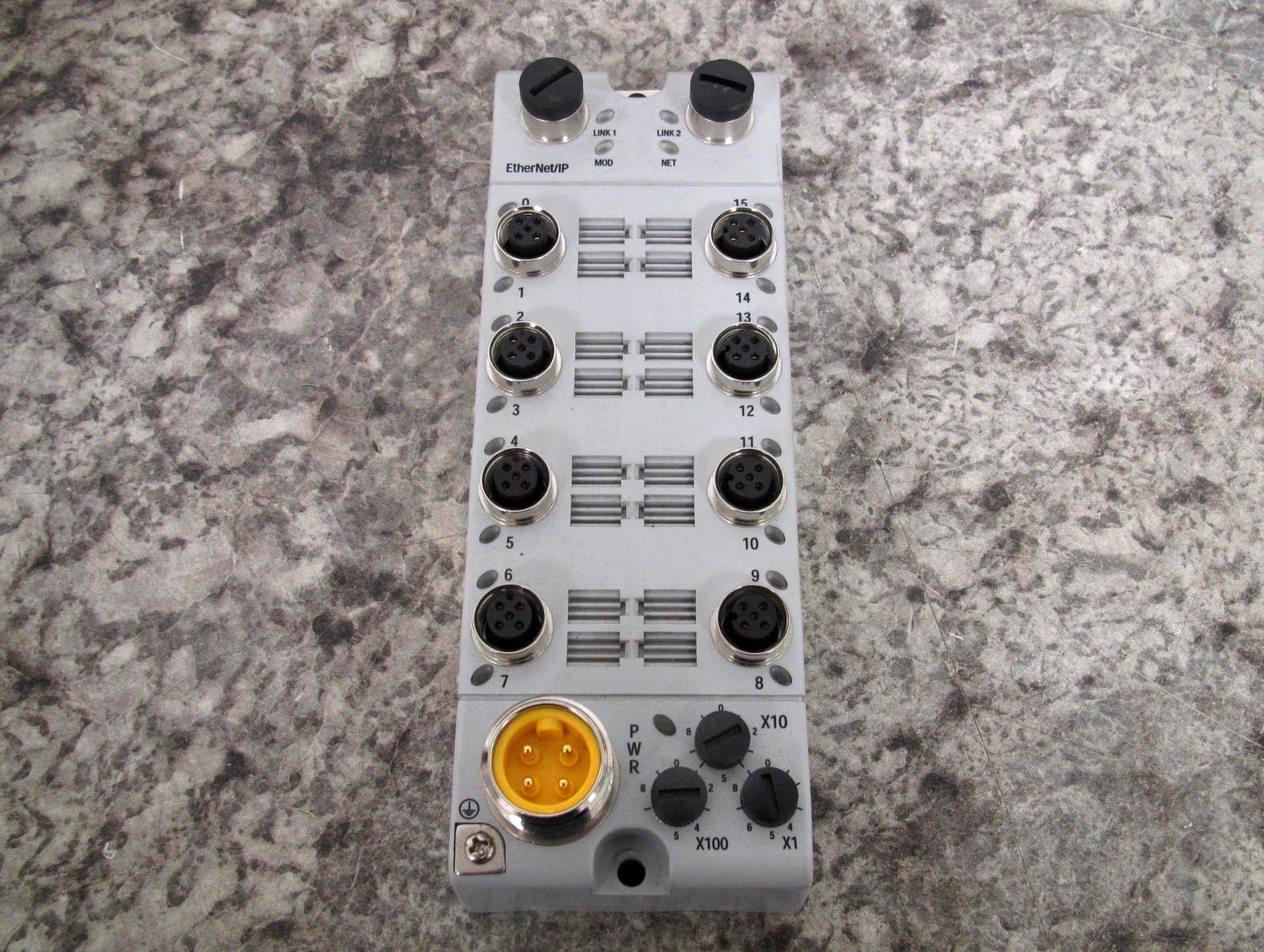 Allen-Bradley 1732E-16CFGM12R Ser A ArmorBlock 16-Point Ethernet/IP I/O Module