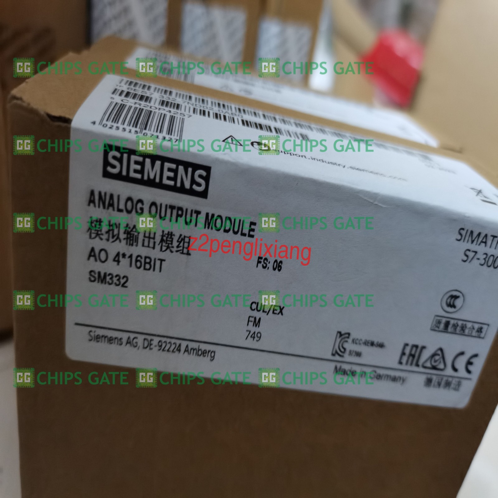 NEW IN BOX Siemens 6ES7332-7ND02-0AB0 6ES7 332-7ND02-0AB0 Fast Ship
