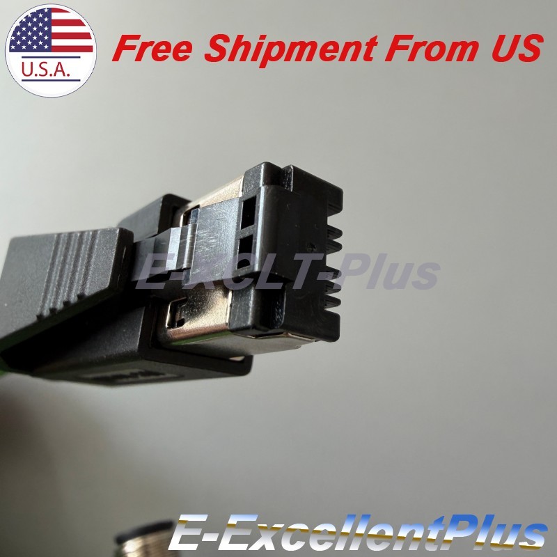 New For Keyence OP-87231 OP87231 Ethernet Communication Cordset Cable Line 5M US