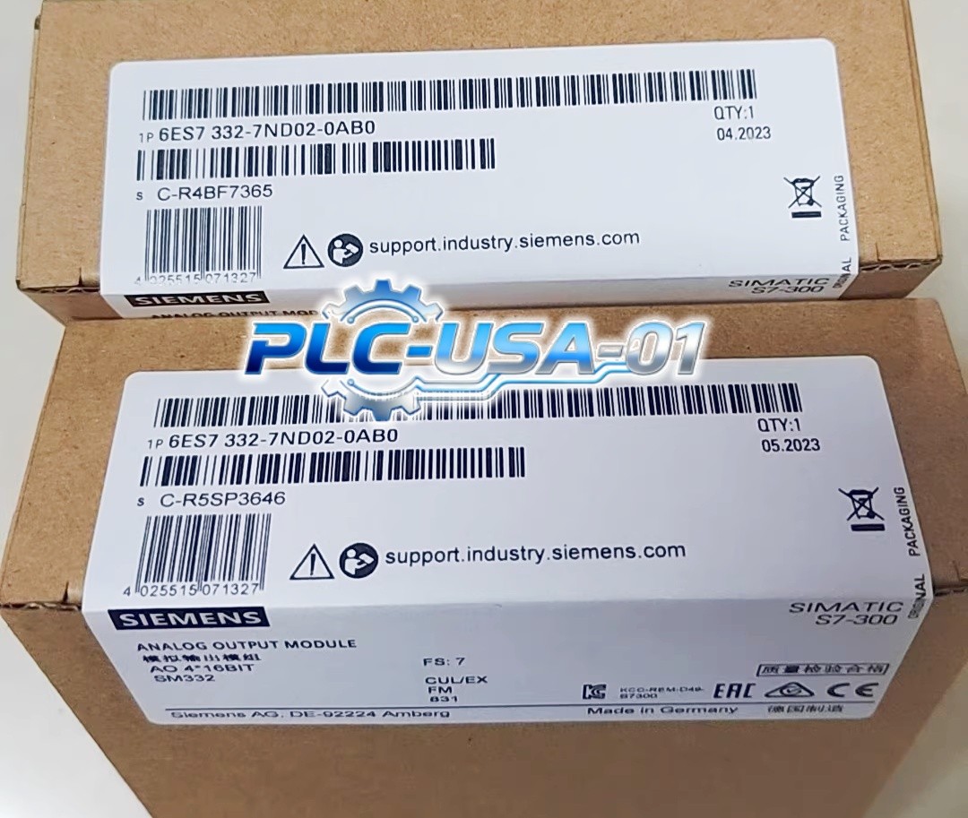 6ES7332-7ND02-0AB0 1PCS Brand New Siemens 6ES7 332-7ND02-0AB0 Fast ship