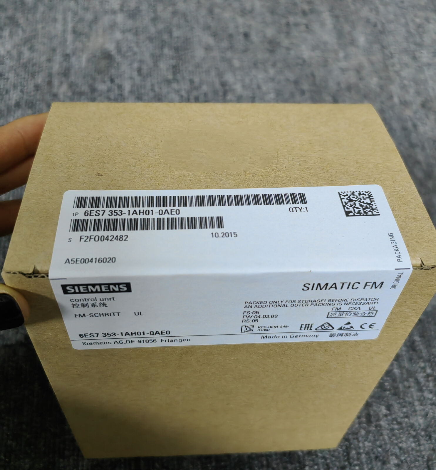 1PC New Siemens 6ES7 353-1AH01-0AE0 Module 6ES7353-1AH01-0AE0 Expedited Shipping
