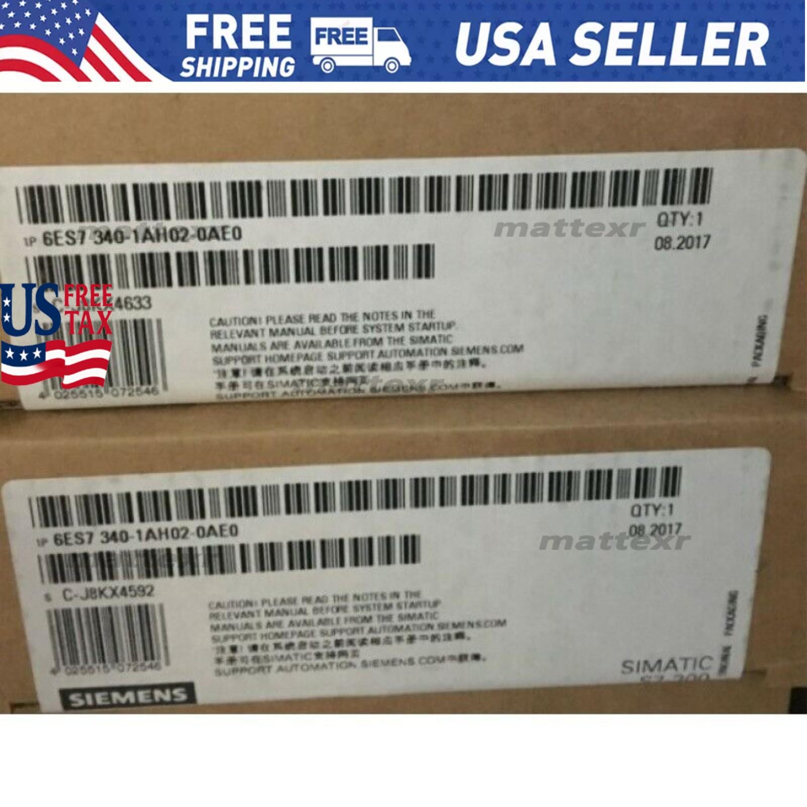 New Siemens 6ES7340-1AH02-0AE0 SIMATIC S7-300, CP 340 6ES7 340-1AH02-0AE0
