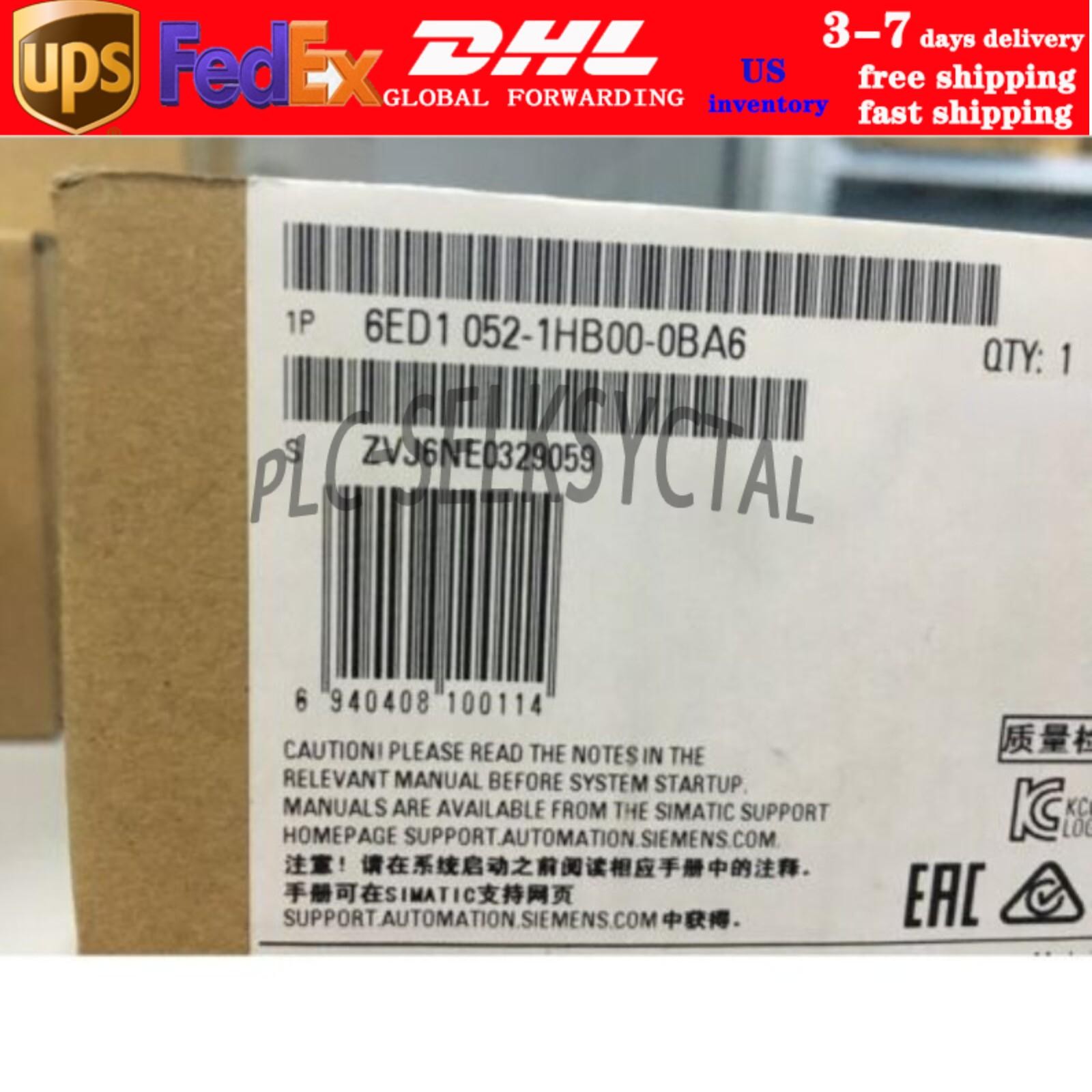 New Siemens 6ED1052-1HB00-0BA6 LOGO 24RC logic module 6ED1 052-1HB00-0BA6
