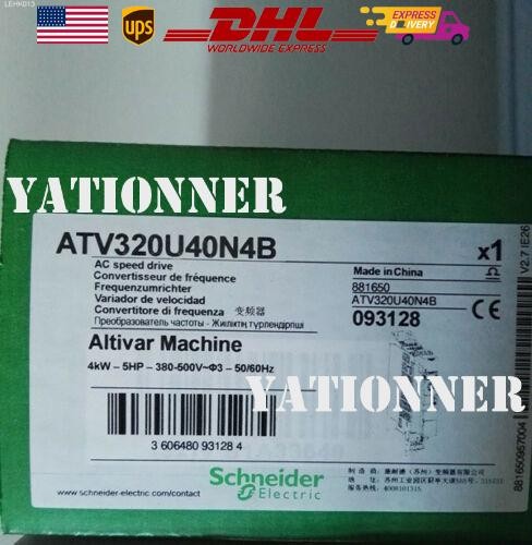 1PC New Schneider ATV320U40N4B 4Kw Inverter Fast Shipping