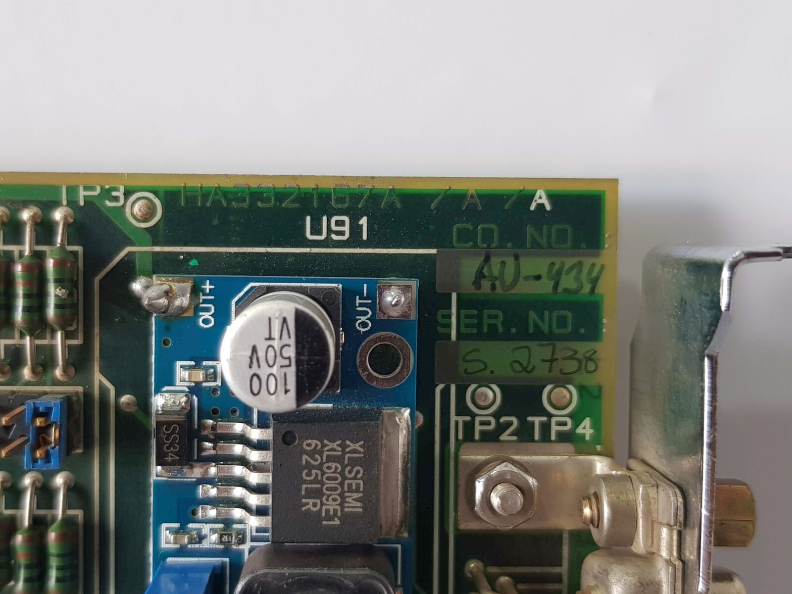 NORCONTROL NA1030.1 I/O SERIAL INTERFACE & POWER CARD HA332167A/A/A
