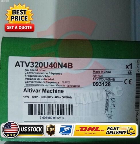 1PC New Schneider ATV320U40N4B 4Kw Inverter Fast Shipping