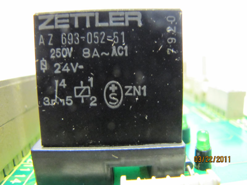 WIELAND BAMBERG WEB 1001 99.823.5257.0 MODULE W/ RELAYS