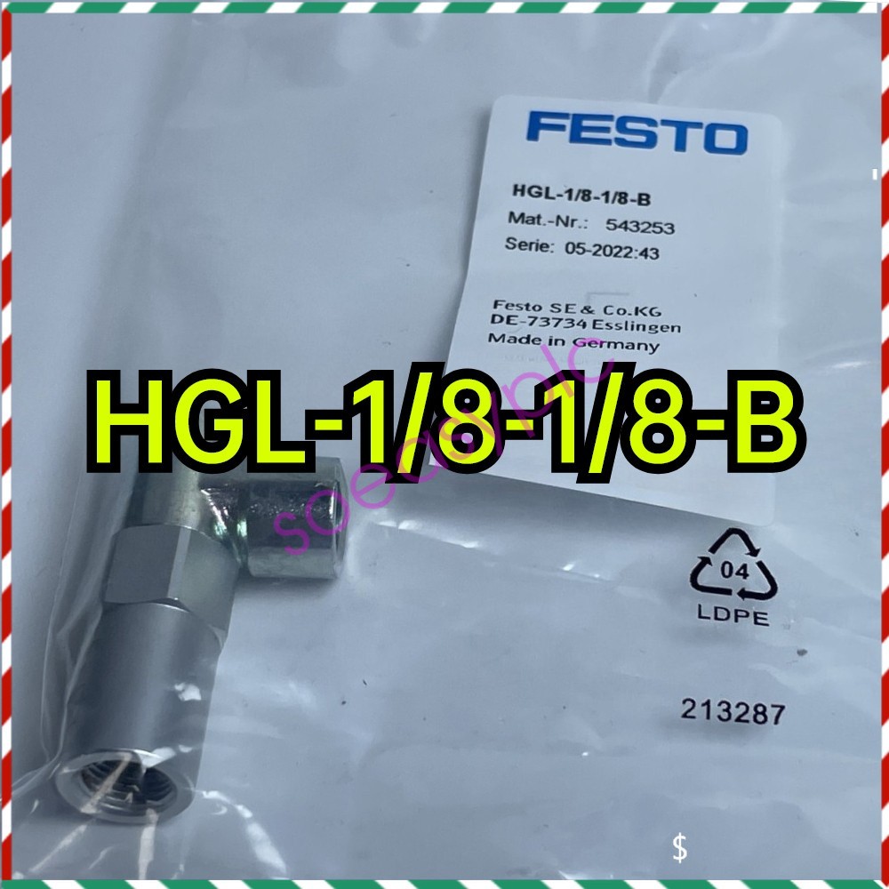 HGL-1/8-1/8-B 1PCS NEW Festo throttle valve HGL-1/8-1/8-B 543253 Fast Ship ###