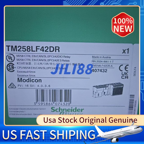 NEW Schneider TM258LF42DR PLC Programmable Controller NEW IN BOX