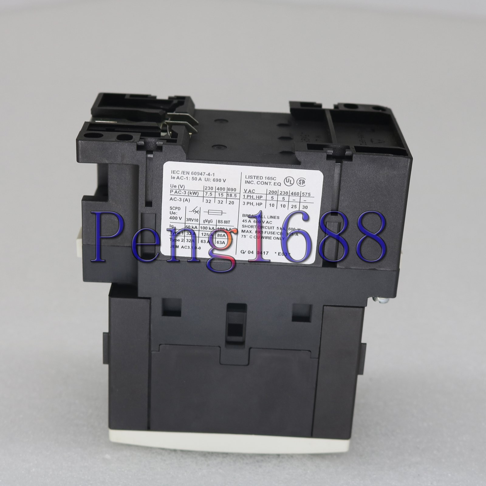 SIEMENS NEW Sirius 3RT1034-1AC20 3RT10341AC20 AC-3 24V 3P S2 Contactor