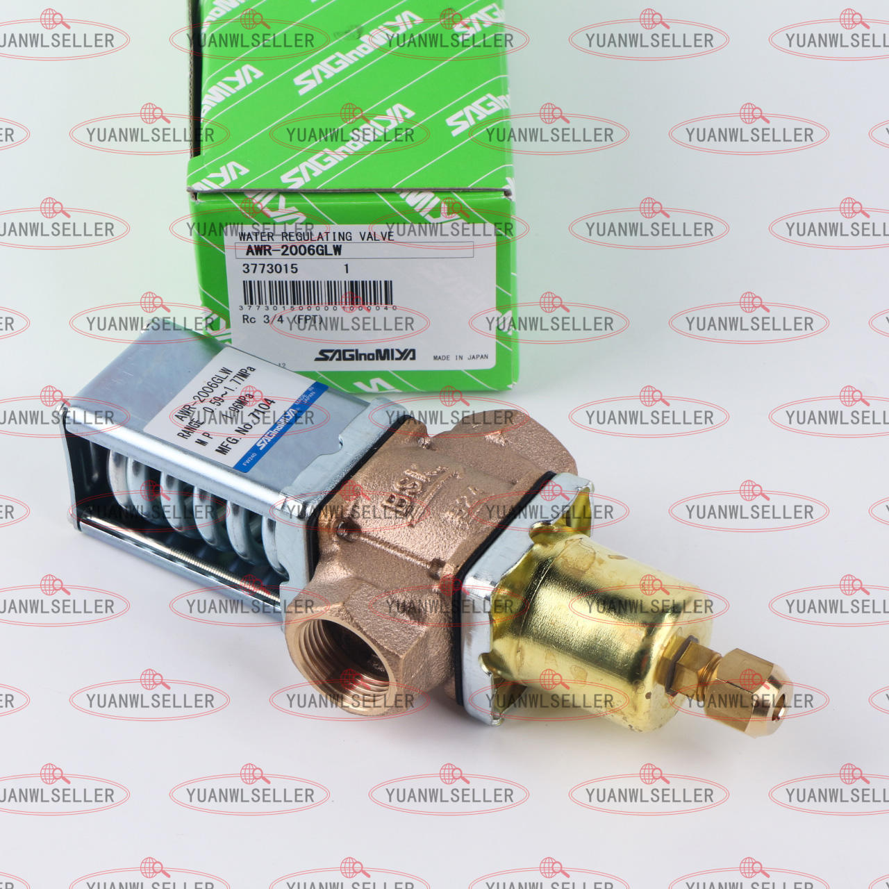 1PC New Saginomiya AWR-2006GLW Pressure regulating valve