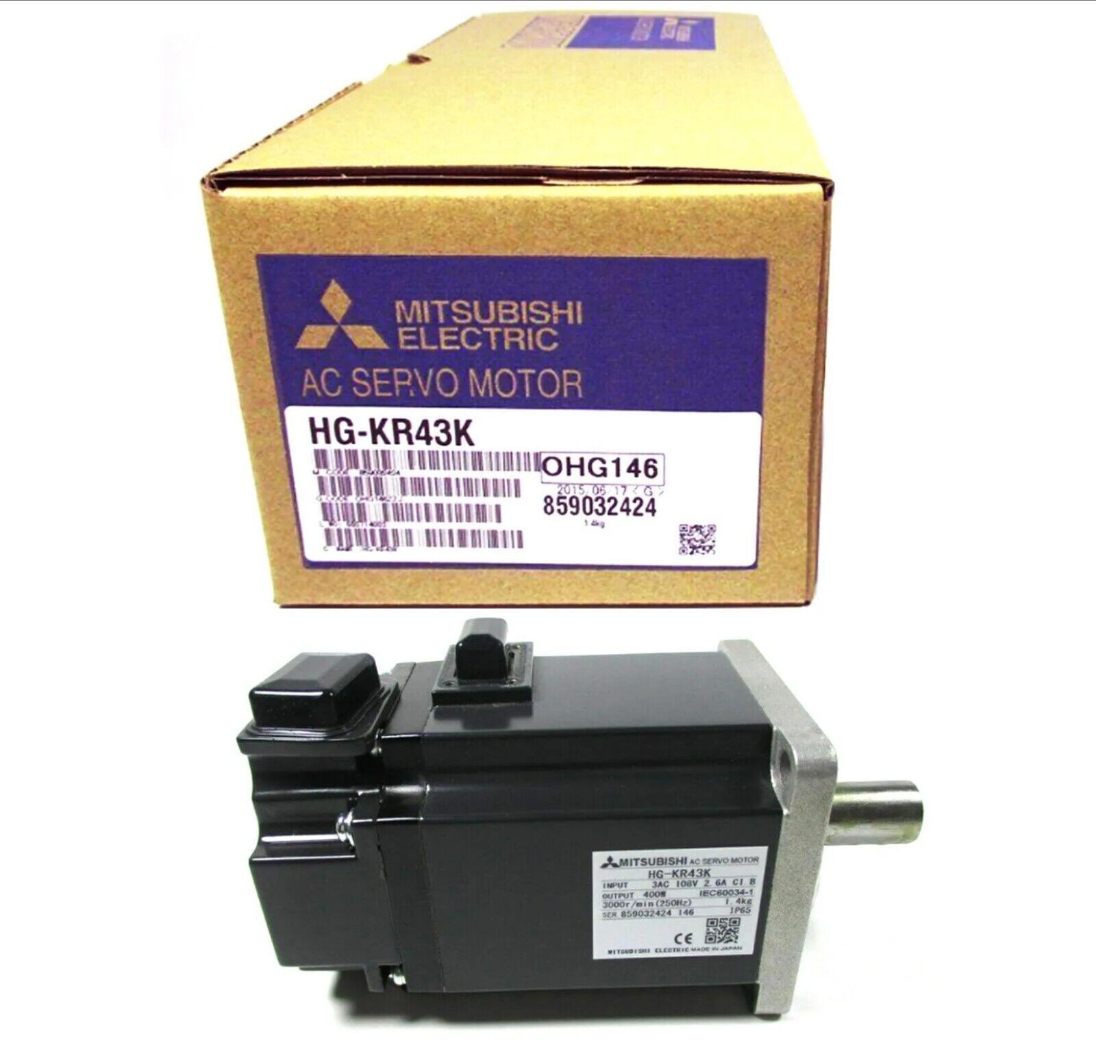 New HGKR43K MITSUBISHI HG-KR43K Servo Drive