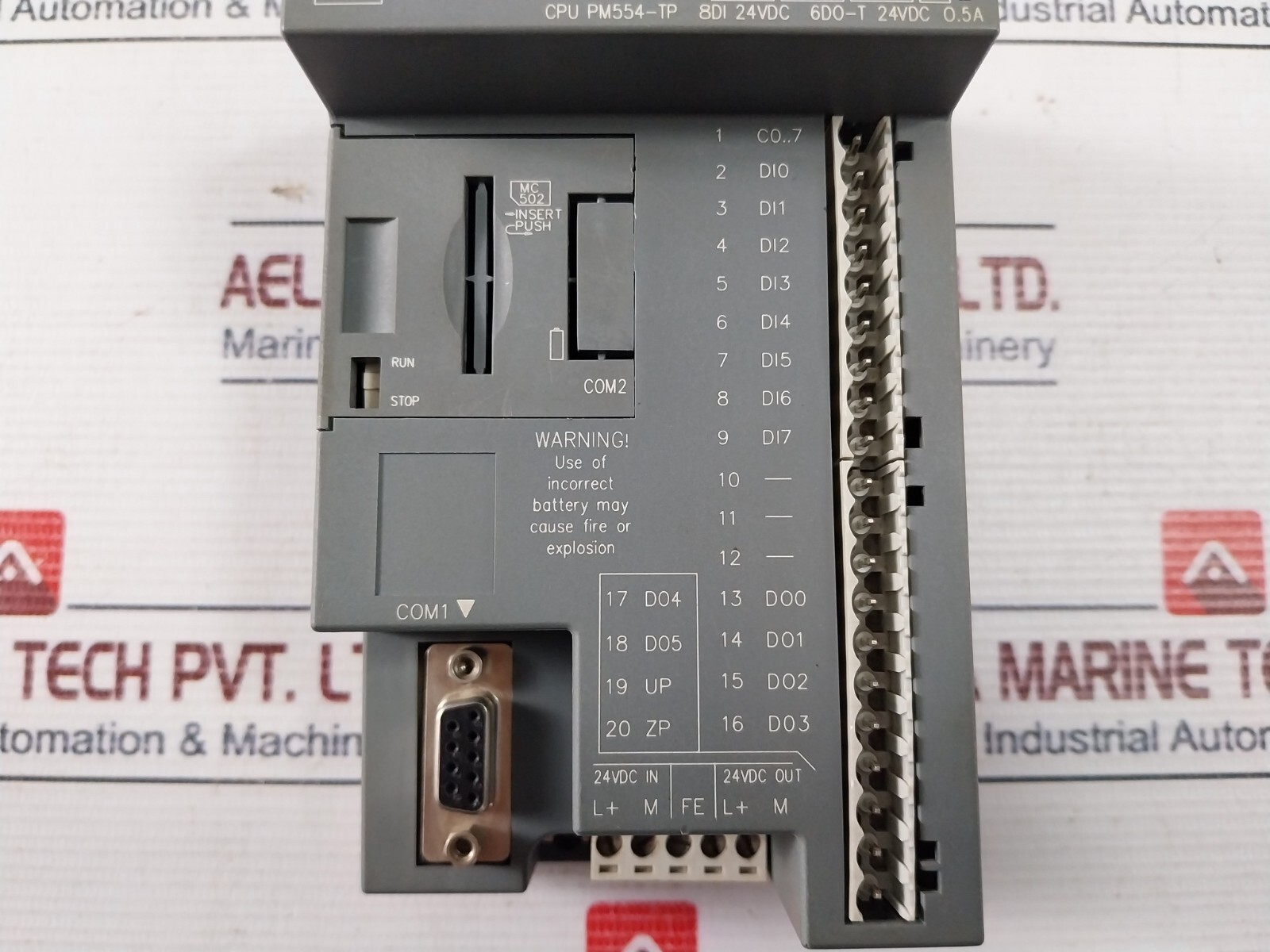ABB CPU PM554-TP Central Processing Unit 128KB 1SAP120600R0001