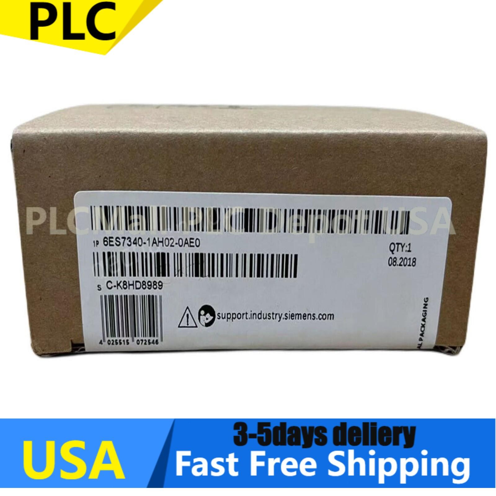 New Siemens 6ES7340-1AH02-0AE0 6ES73401AH020AE0 SIMATIC S7-300, CP 340