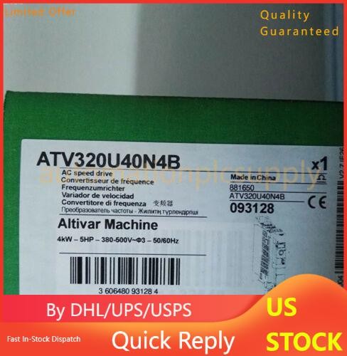 1PC New Schneider ATV320U40N4B 4Kw Inverter Fast Shipping