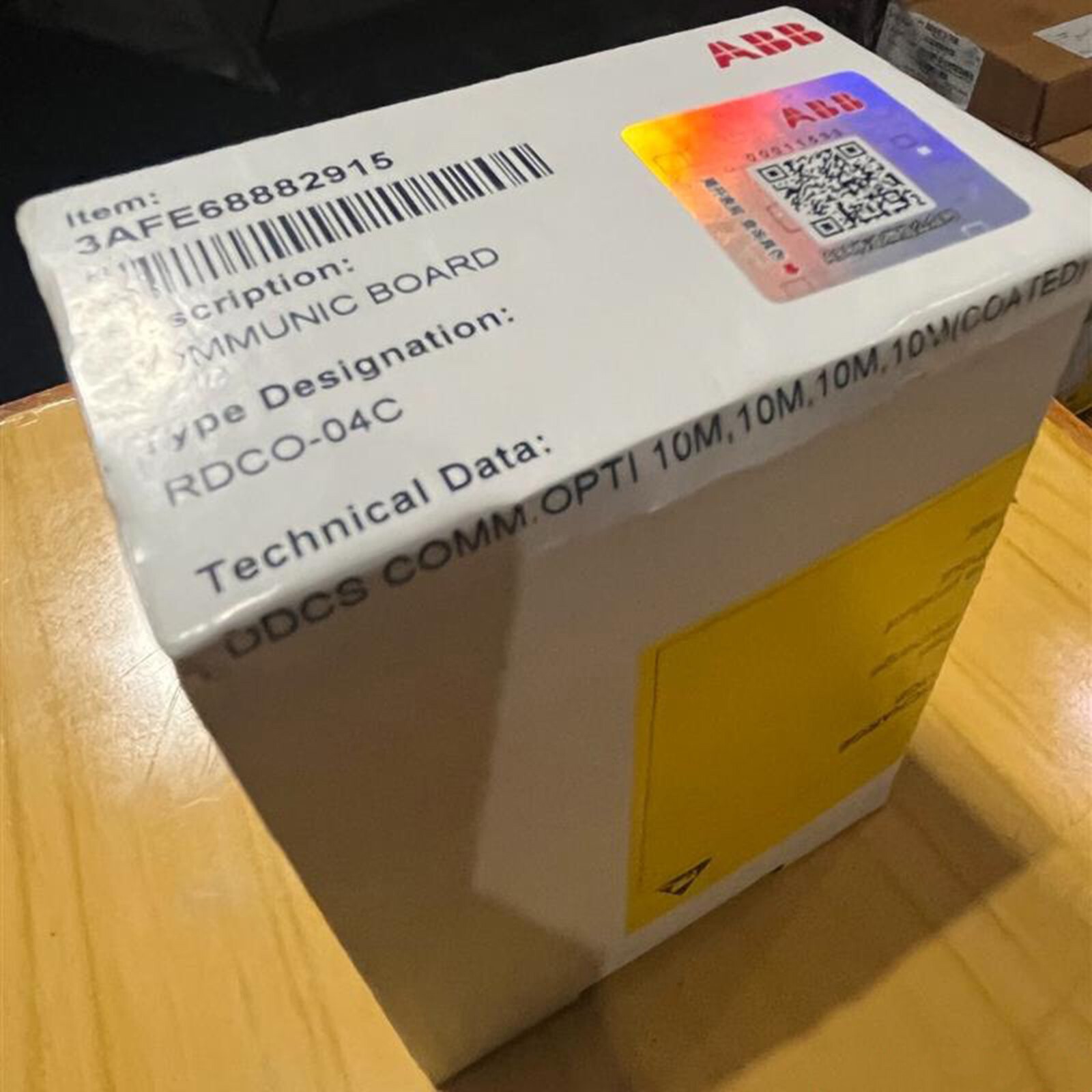 ONE new ABB RDCO-04C inverter fiber optic adapter Fast Delivery #YP1