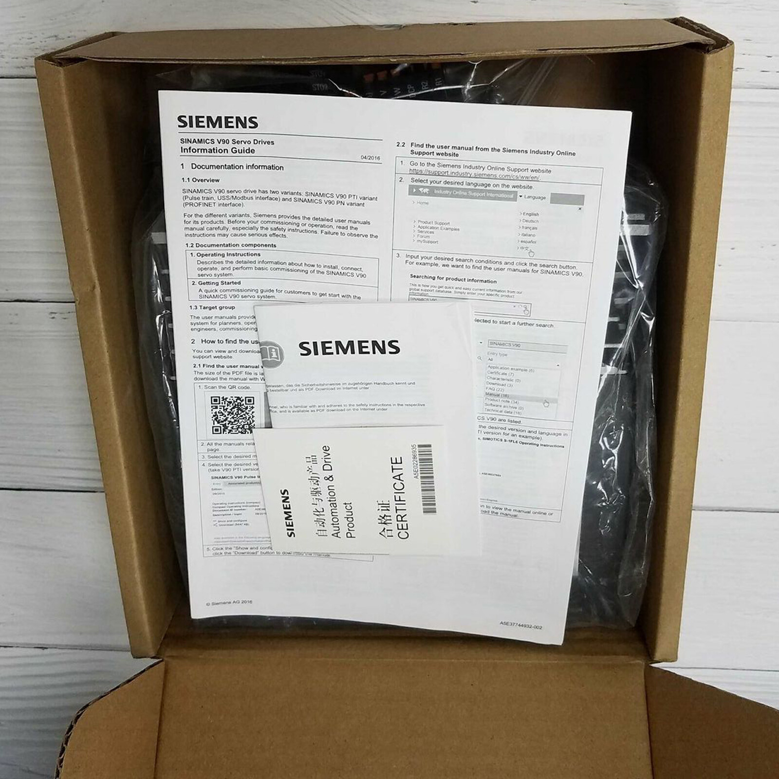 New Siemens 6SL32105FB102UF0 Servo drive 6SL3210-5FB10-2UF0 ship free