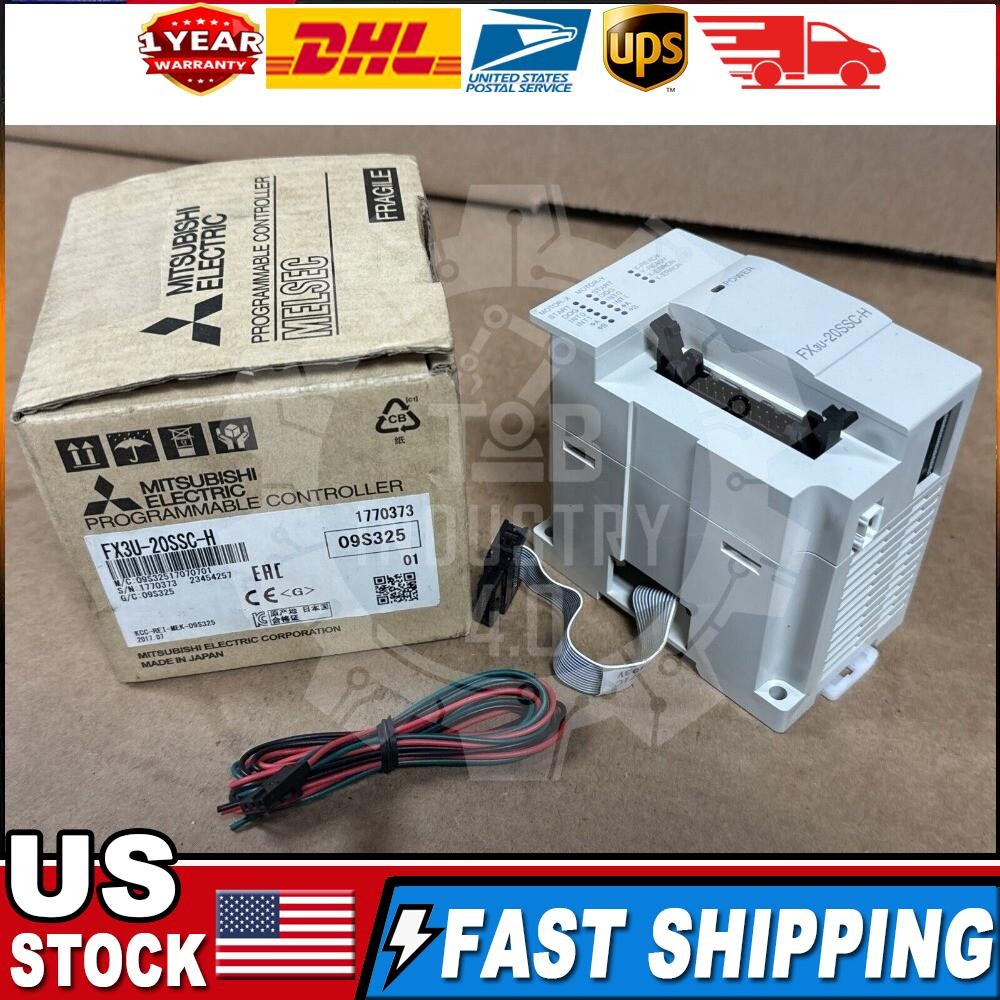 NEW AUTHENTIC Mitsubishi FX3U-20SSC-H Programmable Controller 24VDC Ver. 1.52