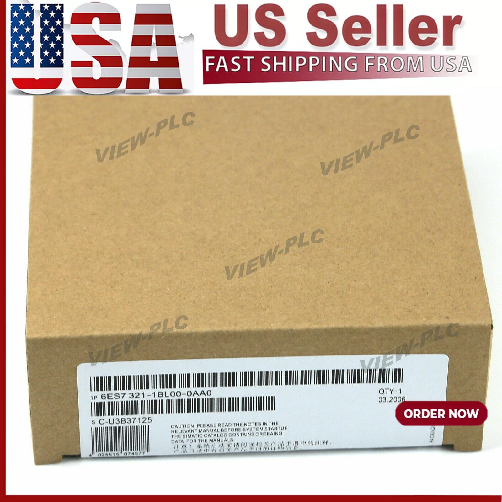 New Siemens 6ES7321-1BL00-0AA0 Digital Input Module 6ES7 321-1BL00-0AA0 In Box