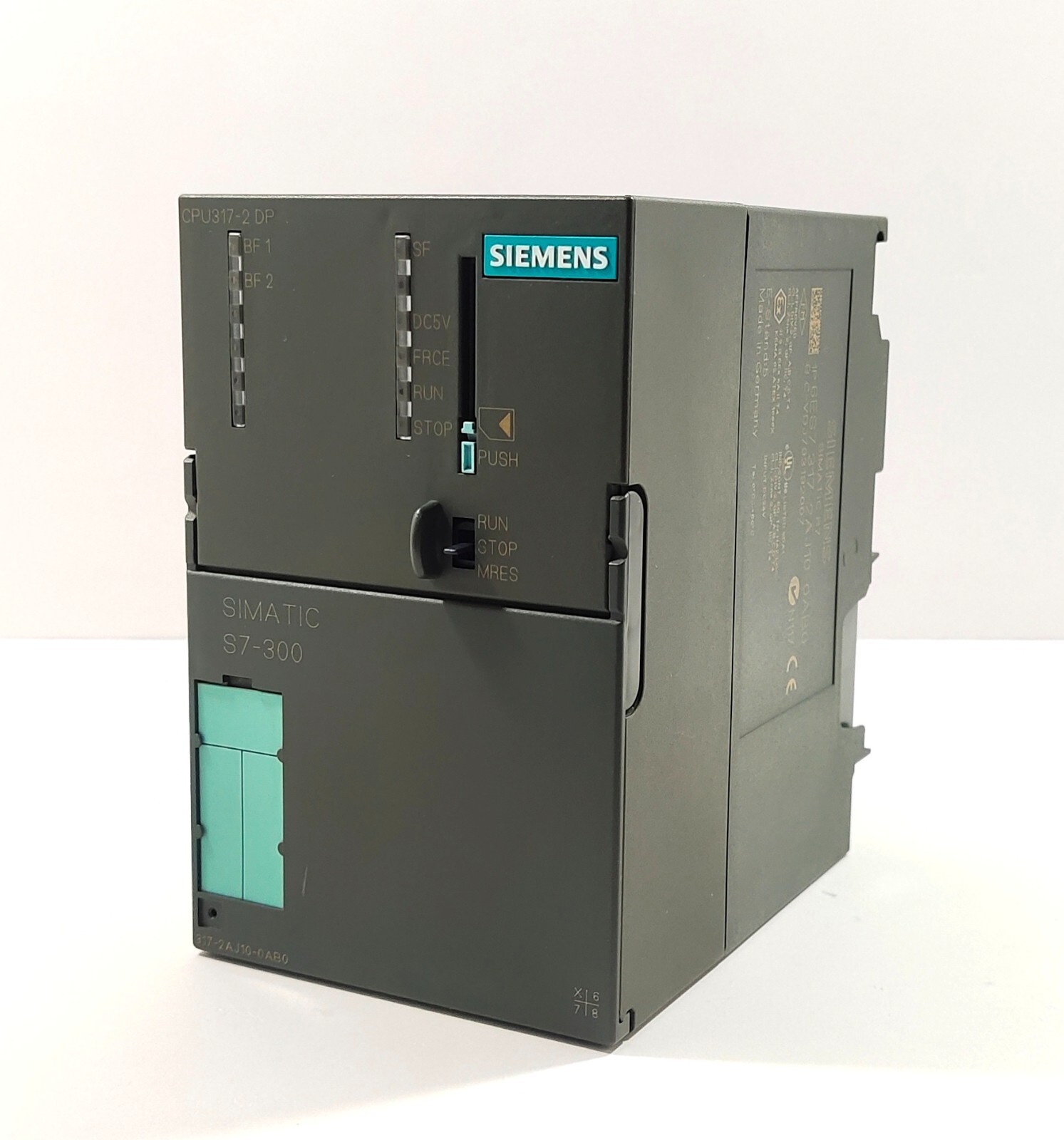 SIEMENS SIMATIC S7-300 CPU317-2DP CENTRAL PROCESSING UNIT 6ES7 317-2AJ10-0AB0