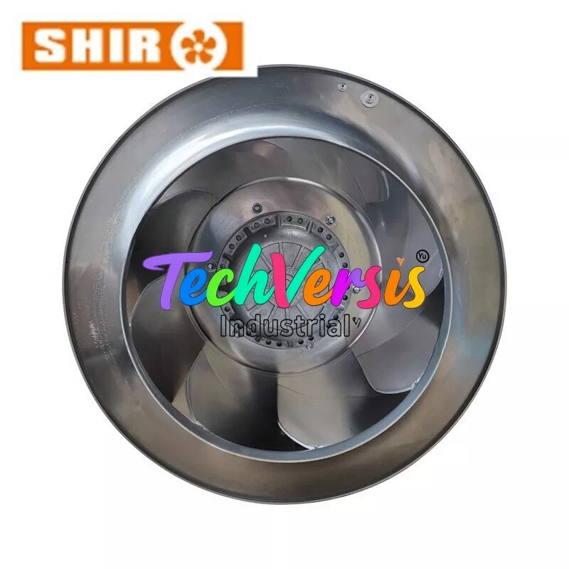 original SHIRO Fan RHA500D4.155B-3D 400V 50Hz 3~ 1.55KW 3.05A 1325RPM φ500MM