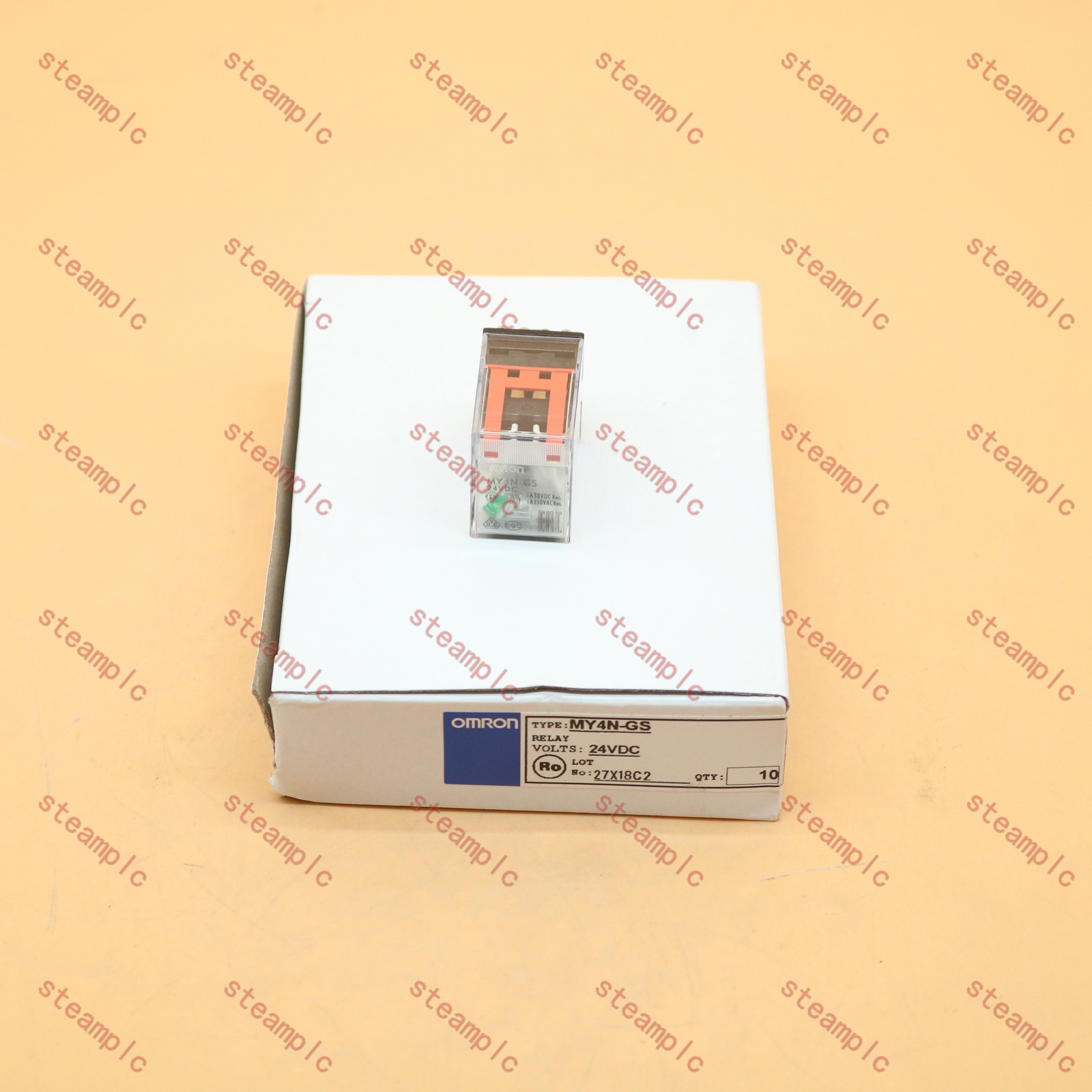 OMRON New box/10pack small relay MY4N-GS MY4N-GS 24VDC spot stock