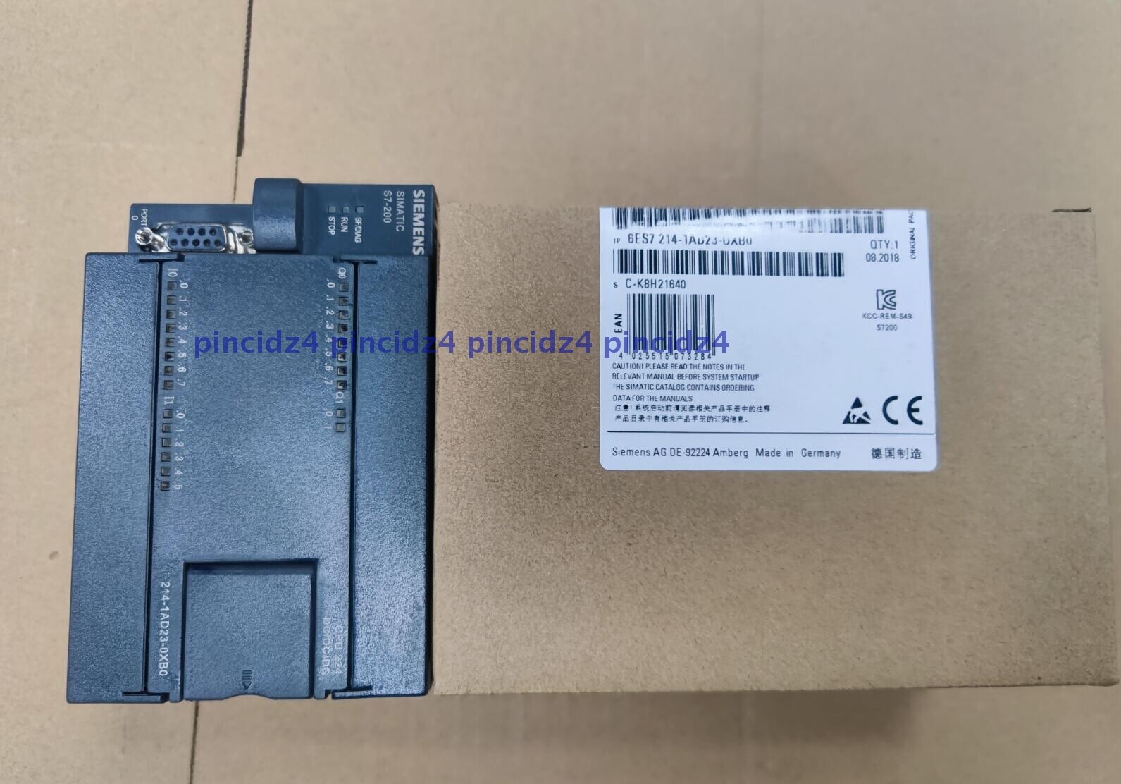 1PCS SIMATIC S7-200 Siemens 6ES7214-1AD23-0XB0 Central Processing Unit Module